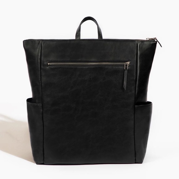 Freshly Picked Onyx Minimal Backpack Diaper bag